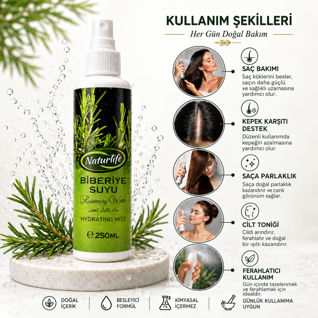 Biberiye Suyu (Hidrosol)