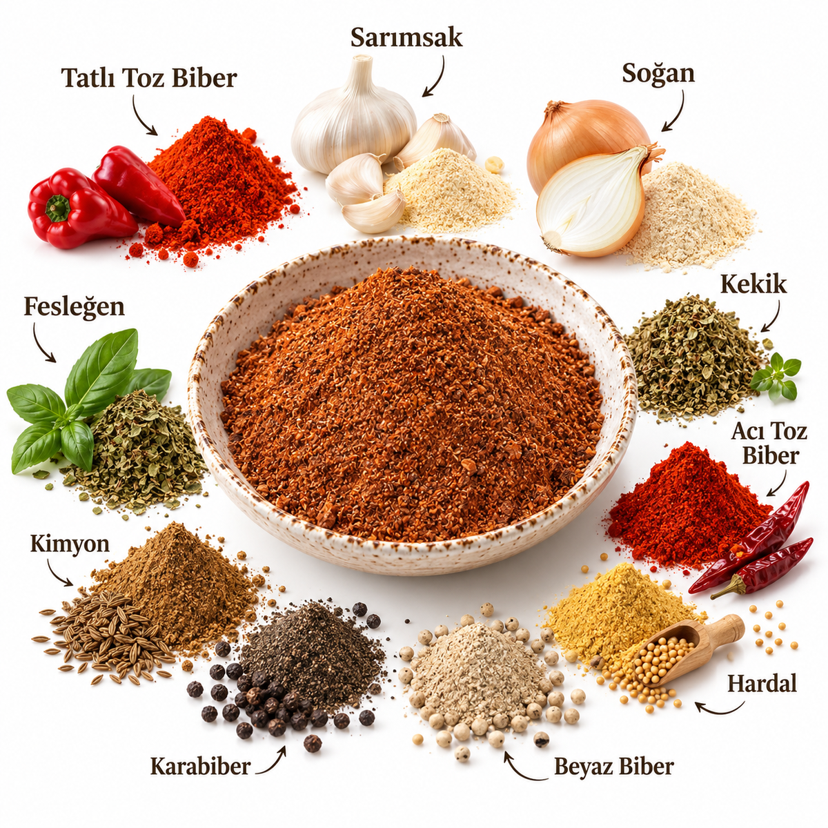 Doğal Kajun Baharat Çeşnisi 150 g