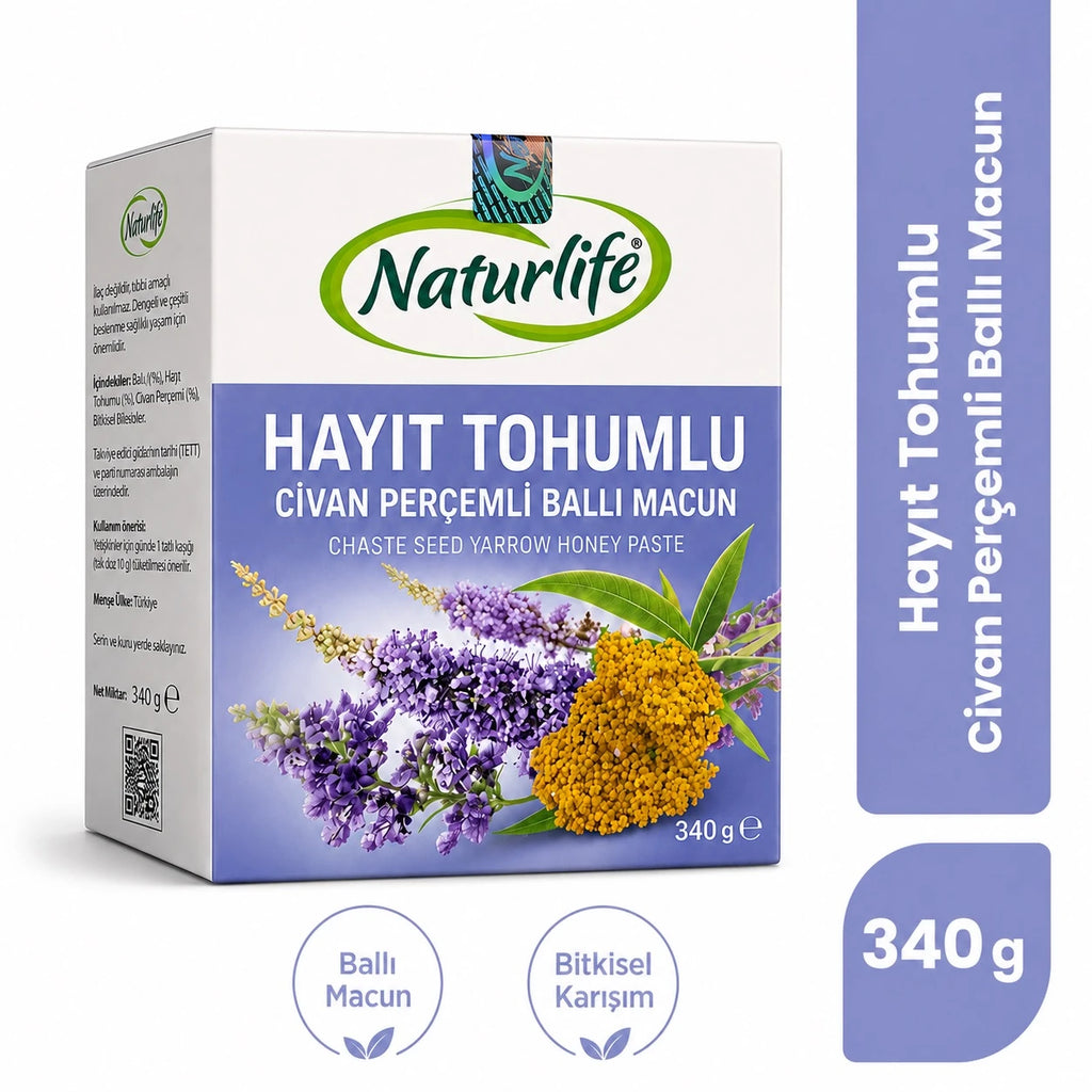Hayıt Tohumlu & Civan Perçemli Ballı Macun 340 g