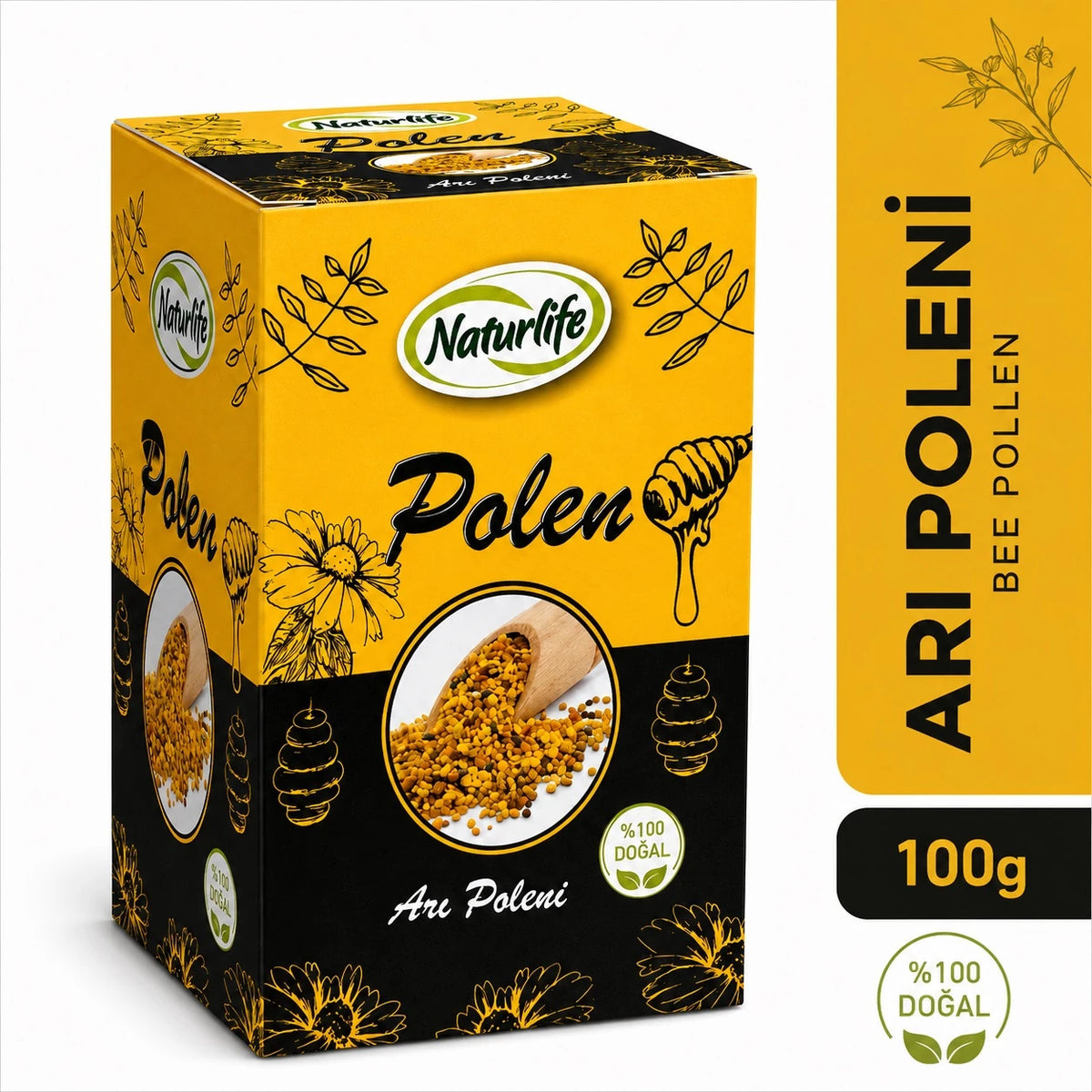 Arı Poleni 100 g - Doğal Katkısız