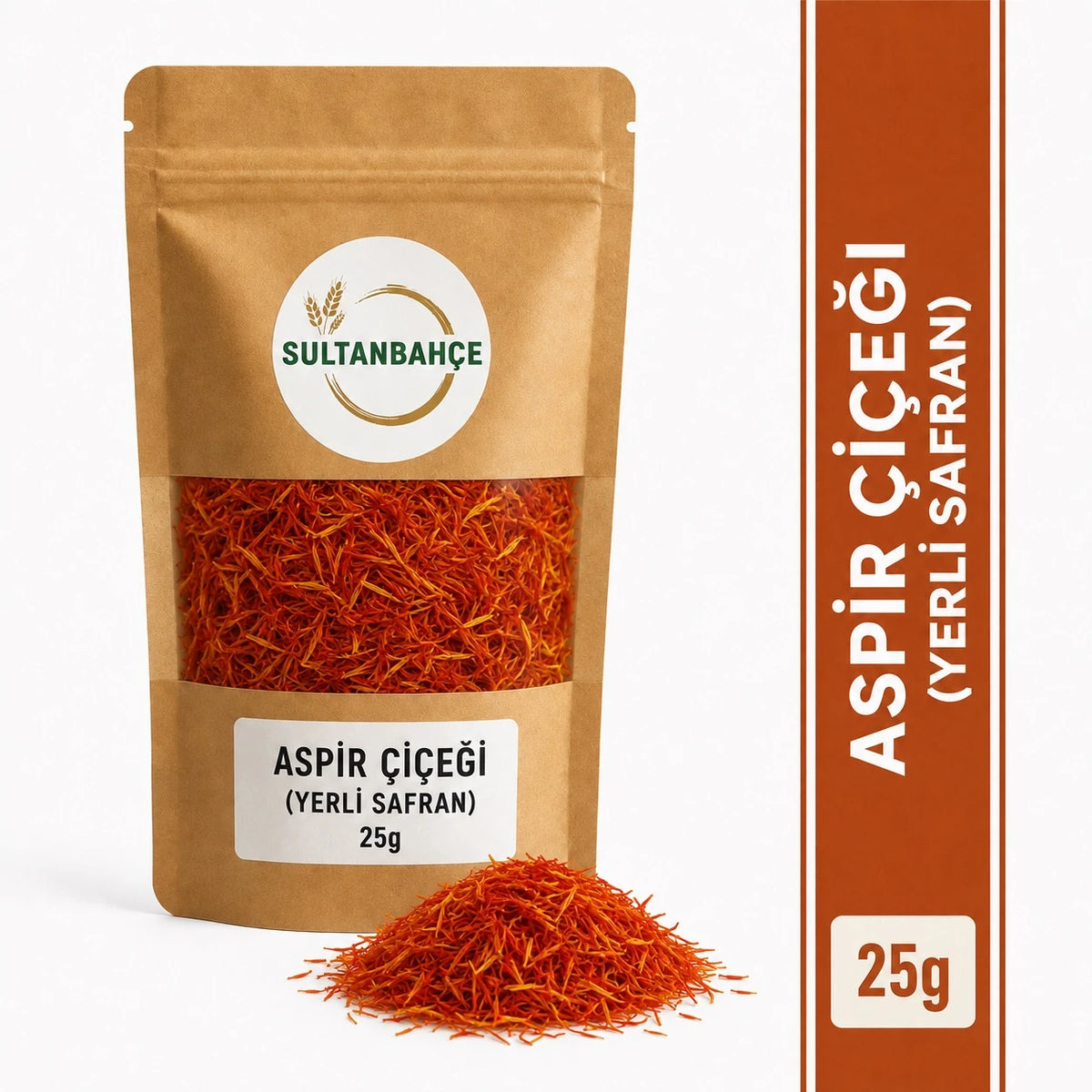 Aspir Çiçeği 25g  - Haspir ( Yerli Safran)
