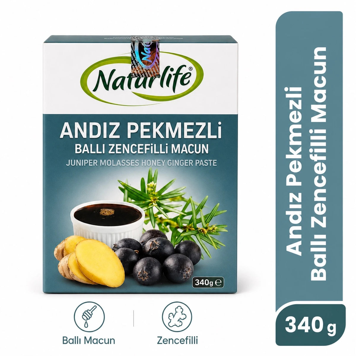 Andız Pekmezli Ballı Zencefilli Macun 340 g