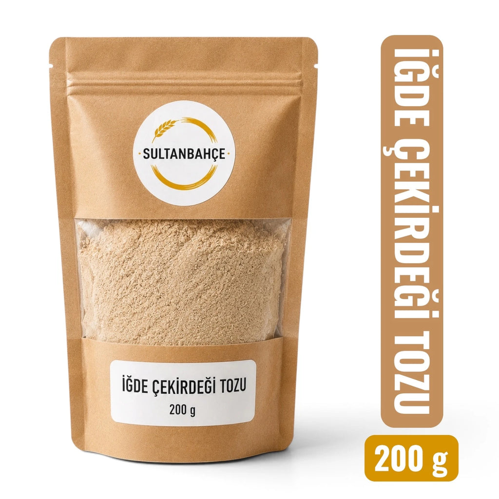 İğde Çekirdeği Tozu  200 gr - Doğal Katkısız Taze Çekim