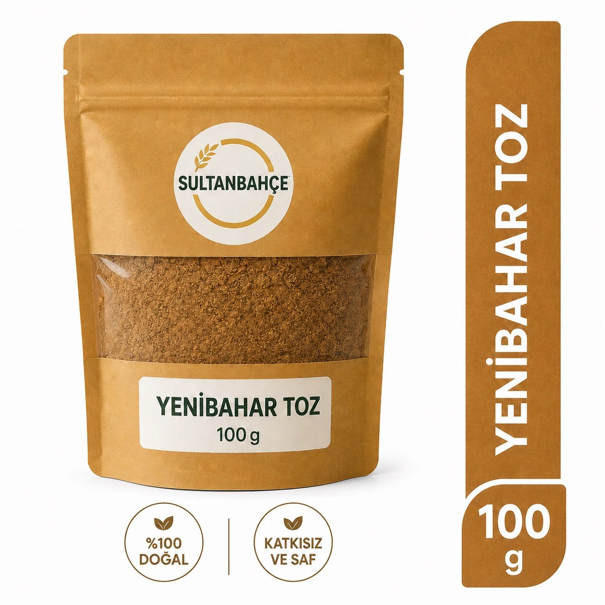 Yenibahar Toz 100 g – Doğal Öğütülmüş Yeni Bahar Baharatı | Et, Pilav ve Tatlılar İçin