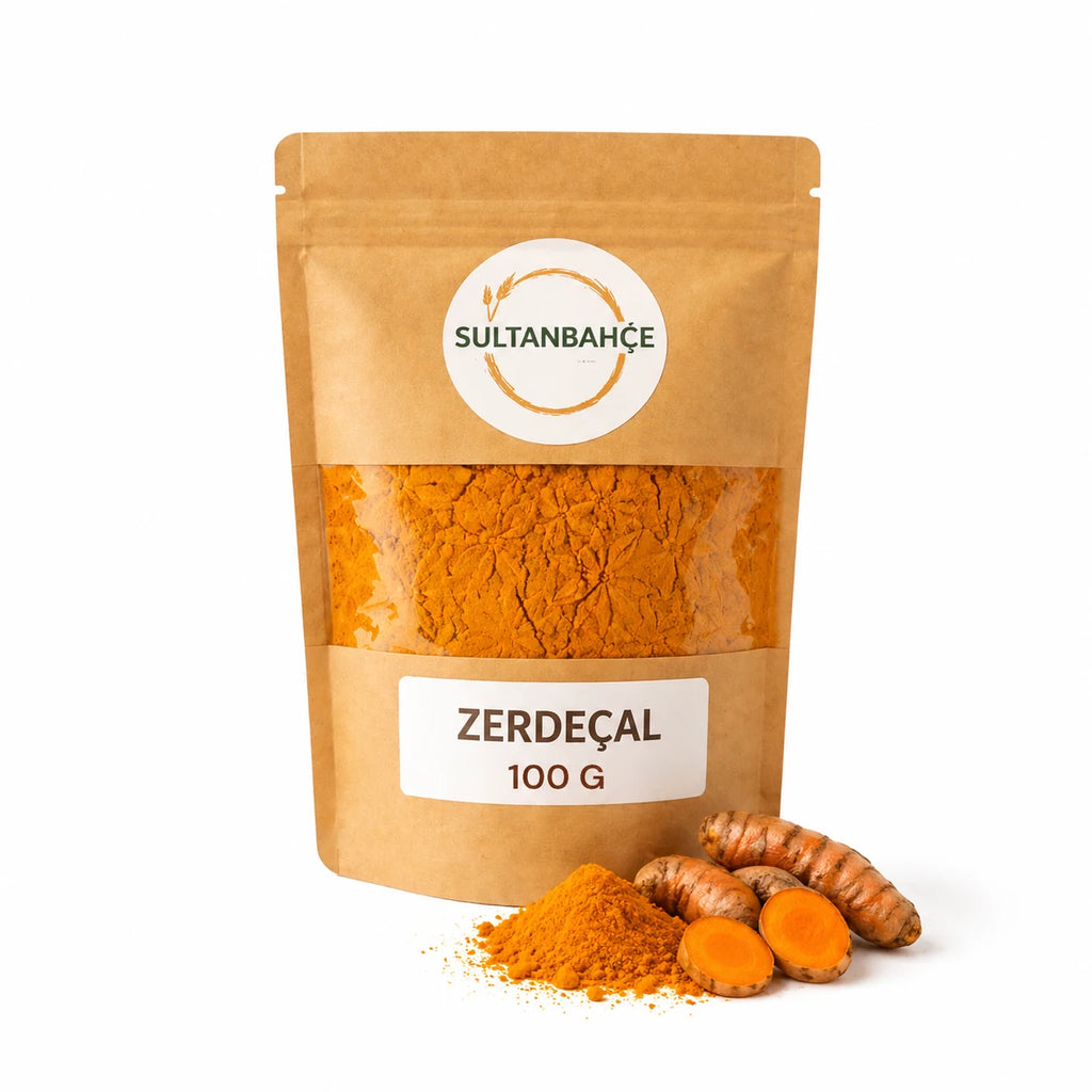 Zerdeçal - Taze Öğütülmüş Saf Zerdeçal Tozu - Kurkumin Deposu