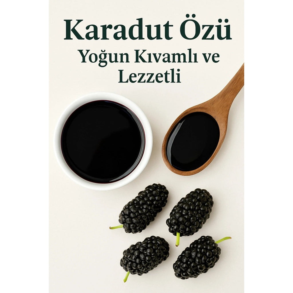 Karadut Özü | %100 Saf Meyve Özü ve Doğal Besin Takviyesi