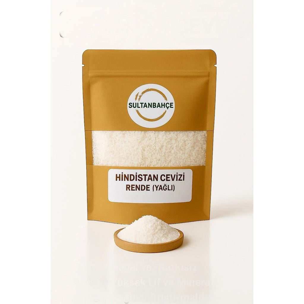 Hindistan Cevizi Rendesi  250 Gr – Katkısız, Şekersiz, %100 Saf – Yağlı