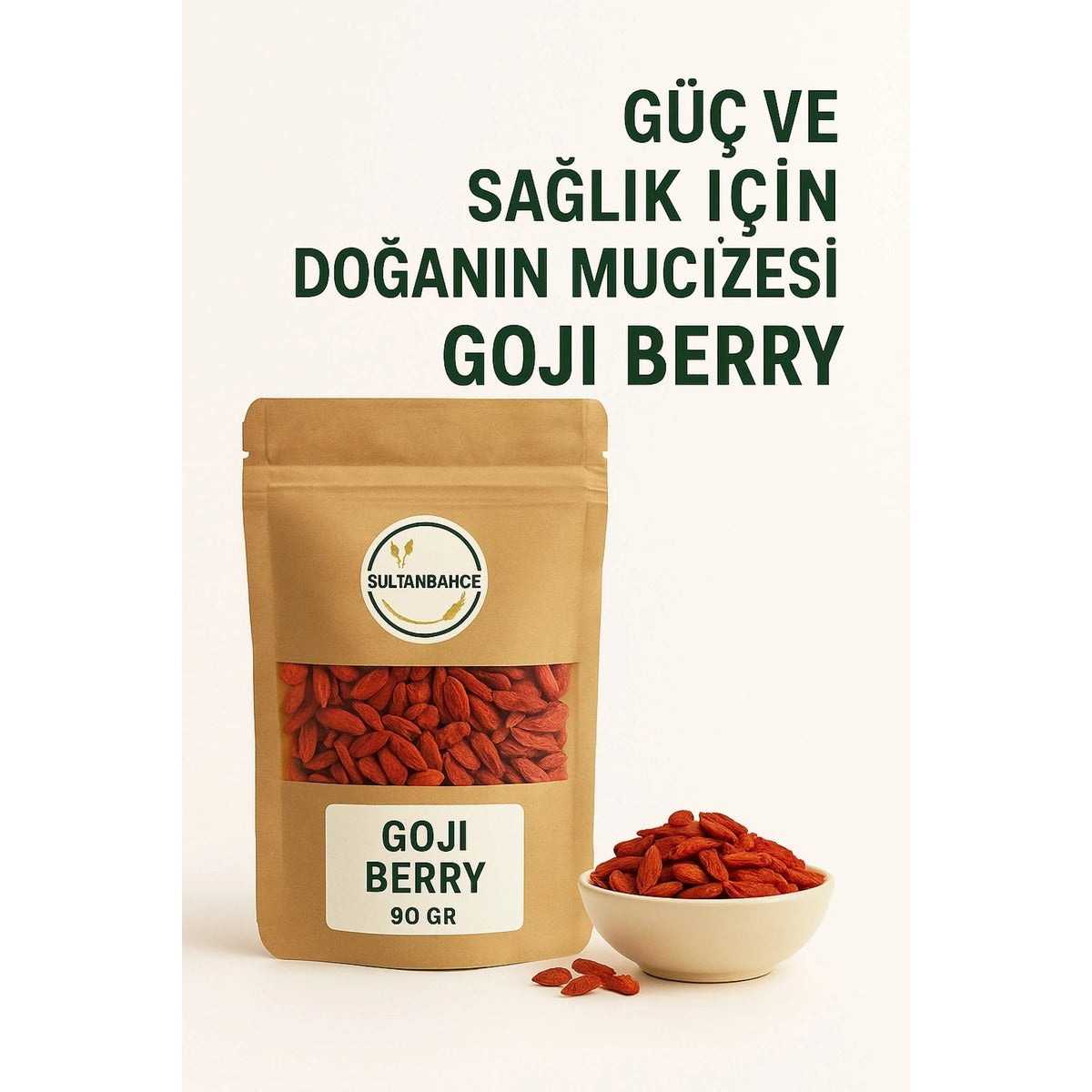 Gojiberry - Kurt Üzümü Doğal Gojiberry - Antioksidan deposu - Sağlıklı Atıştırmalık